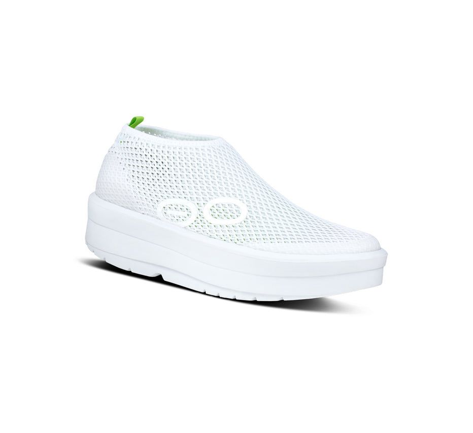 Oofos Women's Oomega Chukka - Slip On Shoes White ( NJYSV-9327 )